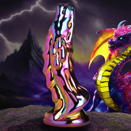 Creature Cocks Dragon Glass - 15.7 cm Glass Fantasy Dildo DONGS