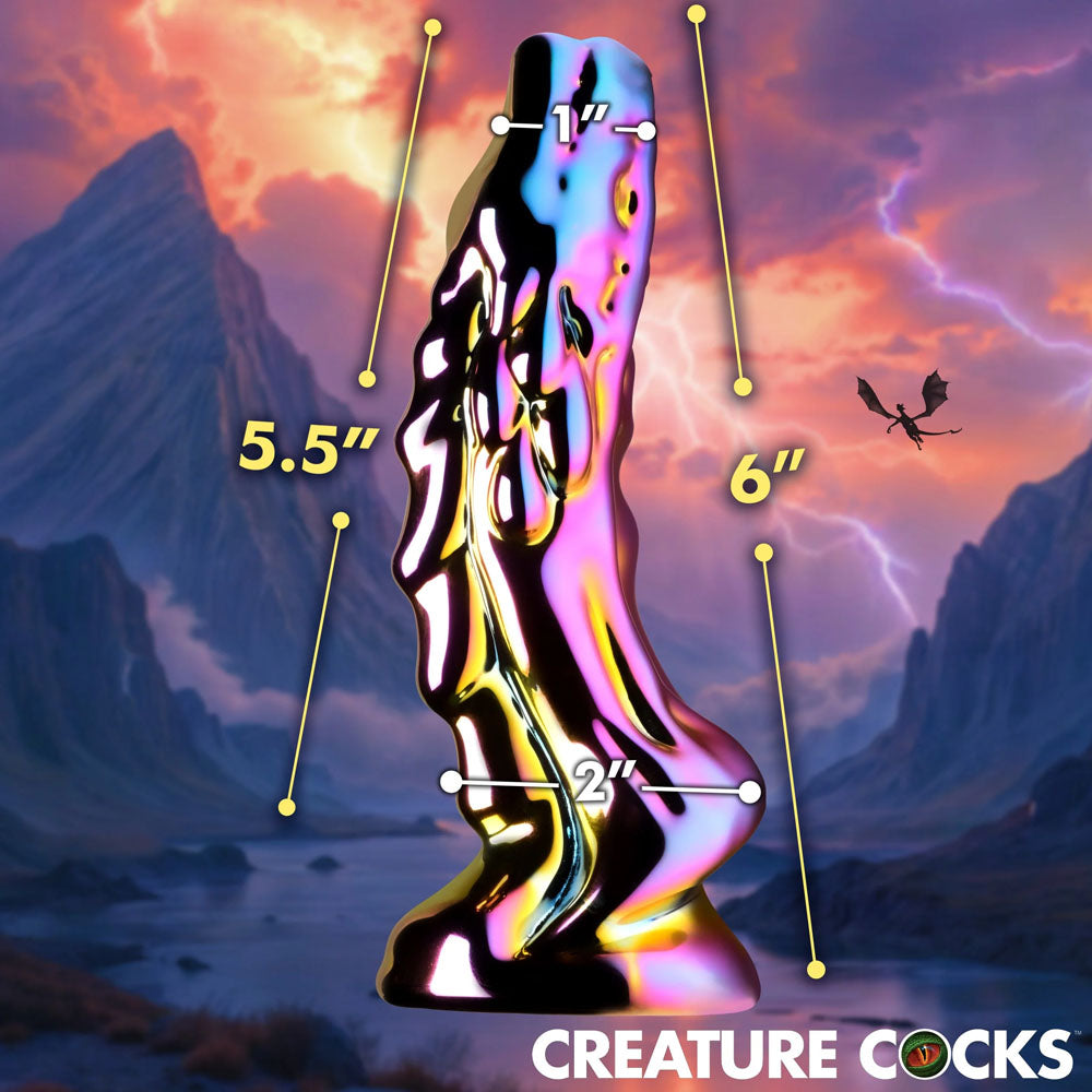 Creature Cocks Dragon Glass – 15.7 cm Glass Dildo > Dildos > Fantasy