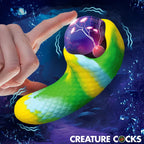 Creature Cocks Electric Eye Plasma (Green-Blue-Yellow) – Dual Motor Vibrator > Vibrators > Unconventional