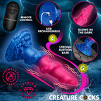 Creature Cocks Lord Kraken 8.3" Glow-in-the-Dark Silicone Vibrator > Dildos > Fantasy