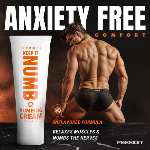 Passion Keep It Numb Numbing Cream 44 ml for Enhanced Pleasure ENHANCERS