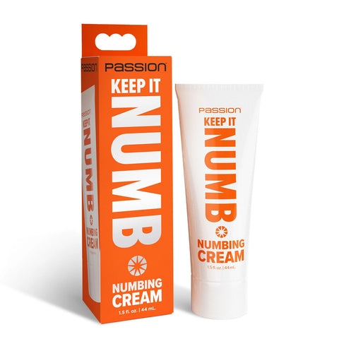 Passion Keep It Numb Numbing Cream 44 ml for Enhanced Pleasure Default Title ENHANCERS