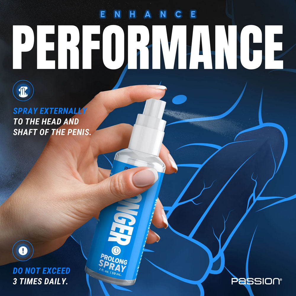 Passion Last Longer Prolong Spray 59ml Fast-Acting Desensitizing Intimacy Aid > Essentials > Mens Enhancers