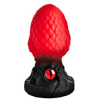 Creature Cocks Eye of the Dragon Silicone Butt Plug - Red