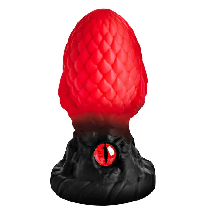 Creature Cocks Eye of the Dragon Silicone Butt Plug in Red > Anal Range > Butt Plugs