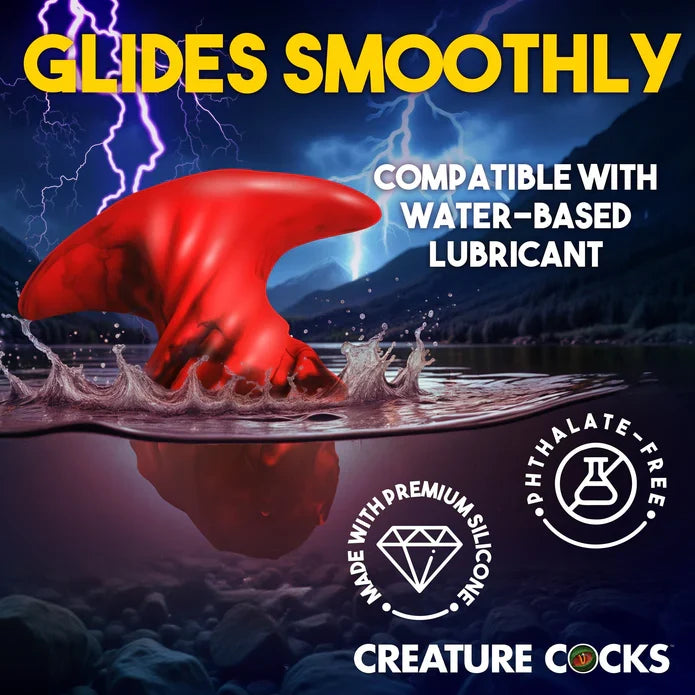 Creature Cocks Dragonspawn Large Silicone Butt Plug > Dildos > Fantasy