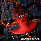 Creature Cocks Dragonspawn Silicone Butt Plug - Medium