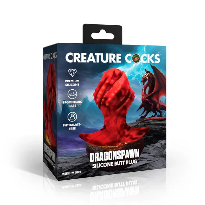Creature Cocks Dragonspawn Silicone Butt Plug Medium Size > Dildos > Fantasy