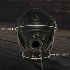 Master Series Degraded Sensory Deprivation Hood with Funnel – Sensory Hood > Bondage Gear > Medical Instruments