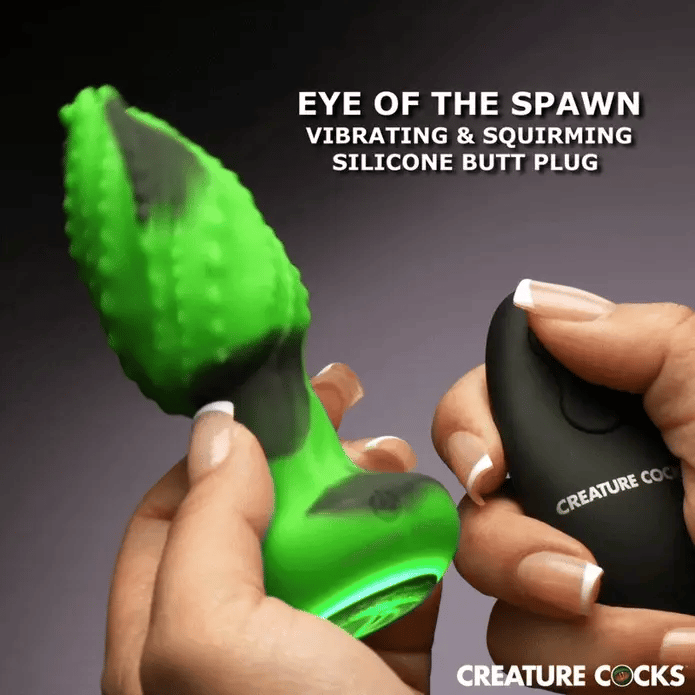Creature Cocks Eye of the Spawn – Vibrating Silicone Butt Plug > Anal Range > Vibrating Butt Plugs