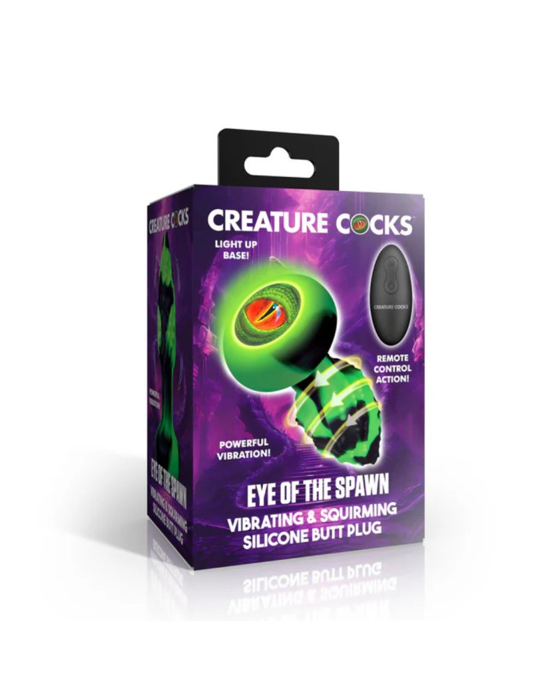 Creature Cocks Eye of the Spawn – Vibrating Silicone Butt Plug Default Title > Anal Range > Vibrating Butt Plugs Main image