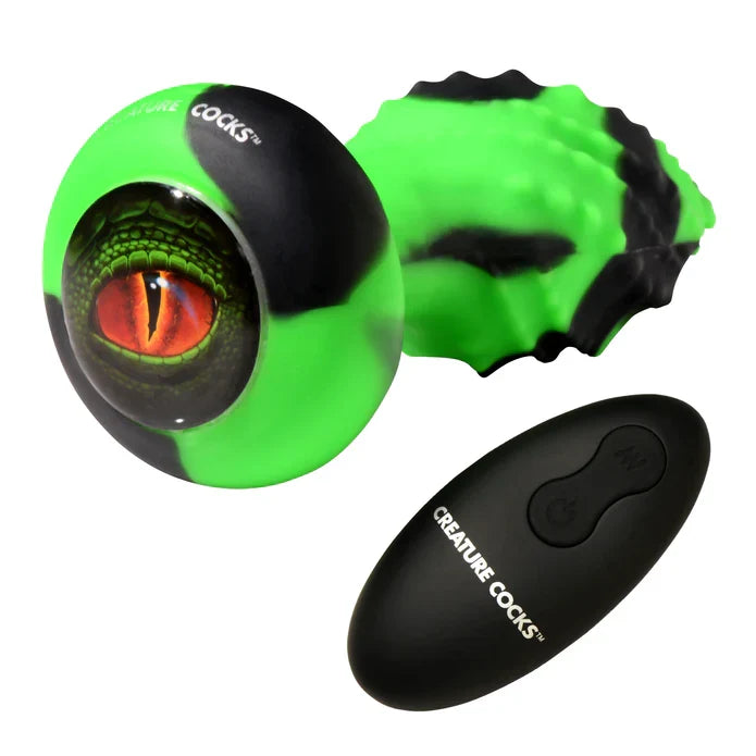 Creature Cocks Eye of the Spawn – Vibrating Silicone Butt Plug > Anal Range > Vibrating Butt Plugs