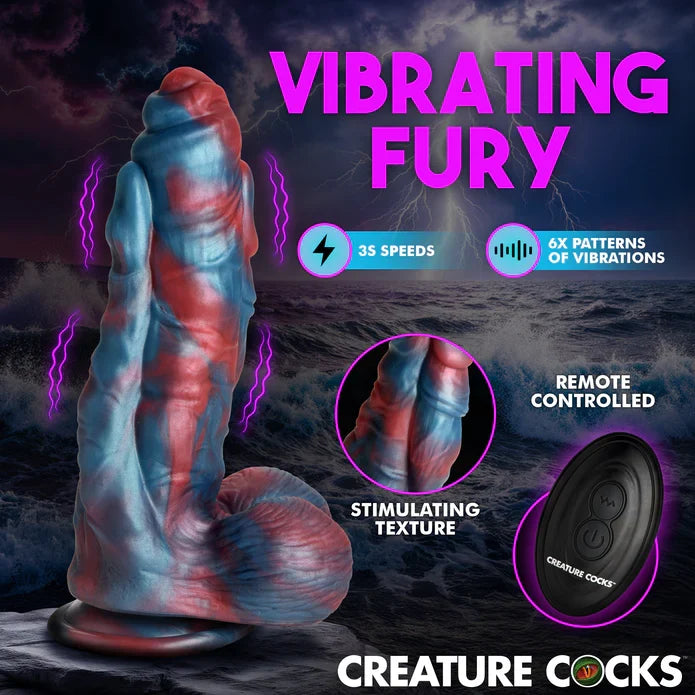 Creature Cocks Hydra X – Vibrating Silicone Dildo > Dildos > Fantasy