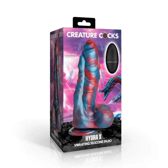 Creature Cocks Hydra X – Vibrating Silicone Dildo > Dildos > Fantasy