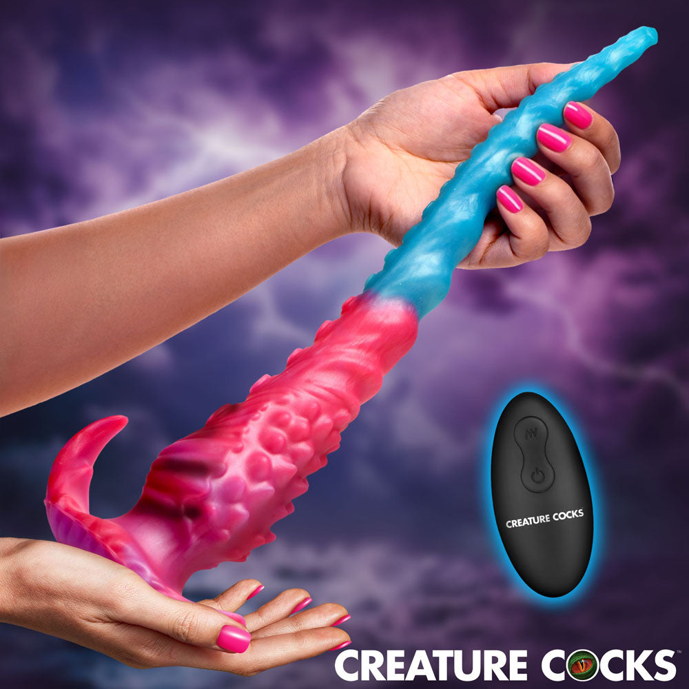 Creature Cocks Vibropus – 34.3 cm USB Rechargeable Vibrating Tentacle Dildo > Dildos > Fantasy