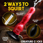 Creature Cocks Hell Hound Squirting Dildo – 19.8 cm Silicone > Dildos > Squirting Dildos