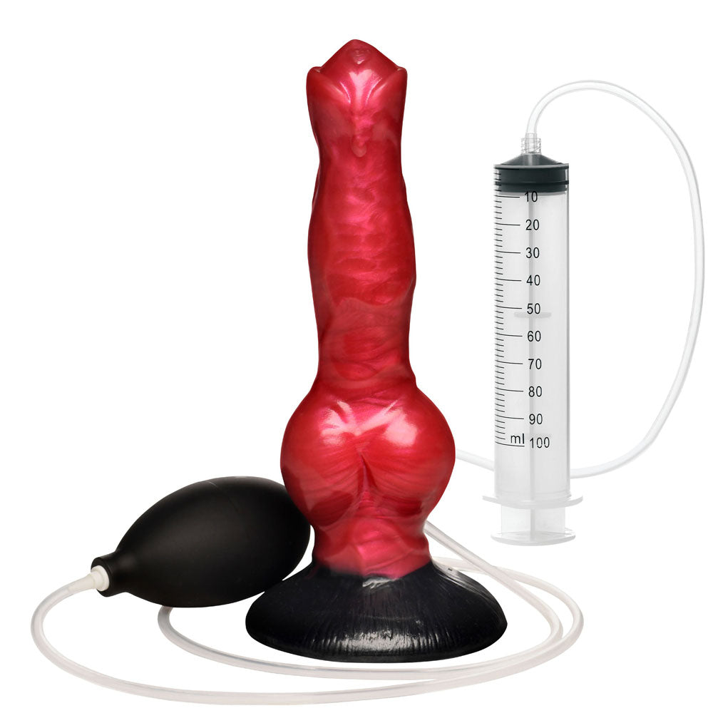 Creature Cocks Hell Hound Squirting Dildo – 19.8 cm Silicone > Dildos > Squirting Dildos