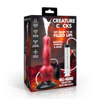 Creature Cocks Hell Hound Squirting Dildo – 19.8 cm Silicone > Dildos > Squirting Dildos