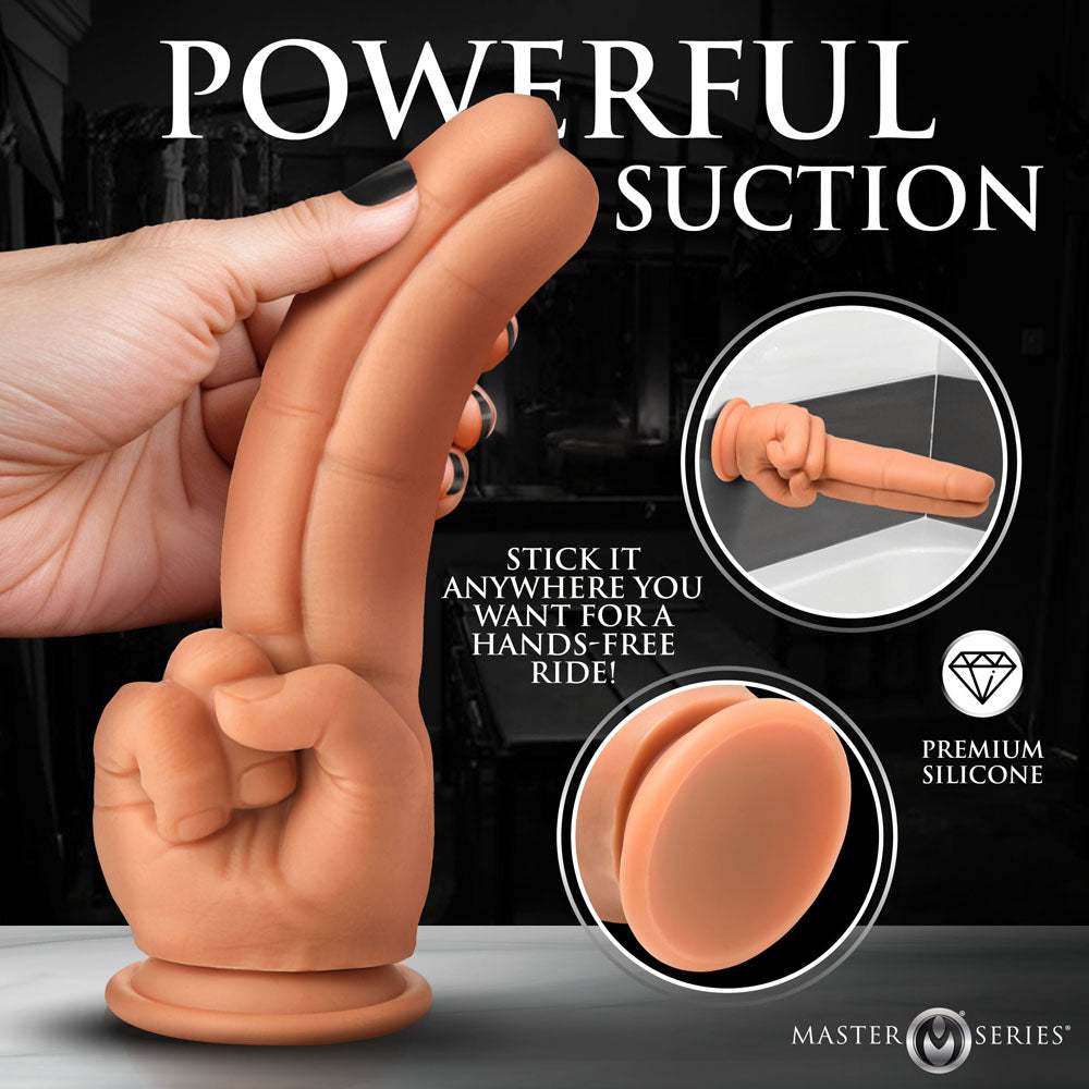Master Series The Pleaser – 23.6 cm Double Finger Dildo > Dildos > Other Dildos