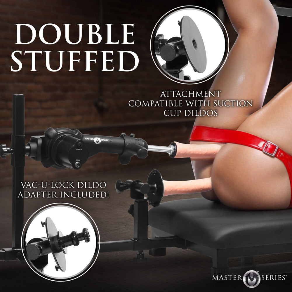 Master Series Breed Master Breeding Stand with Sex Machine > Sex Toys > Sex Machines
