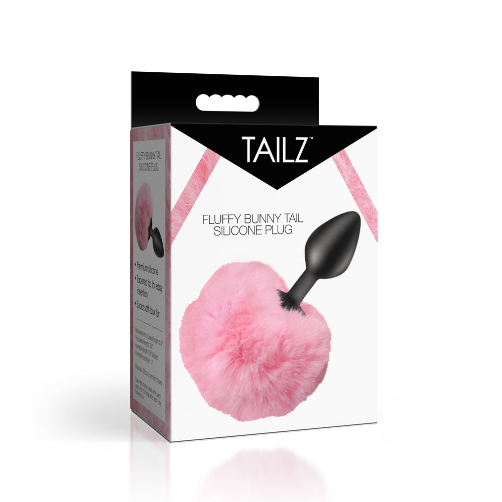 Tailz Fluffy Bunny Tail Silicone Butt Plug > Anal Range > Tail Butt Plugs