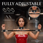 Master Series Dominion Bar – Adjustable Spreader Bar Restraint > Bondage Gear > Restraints