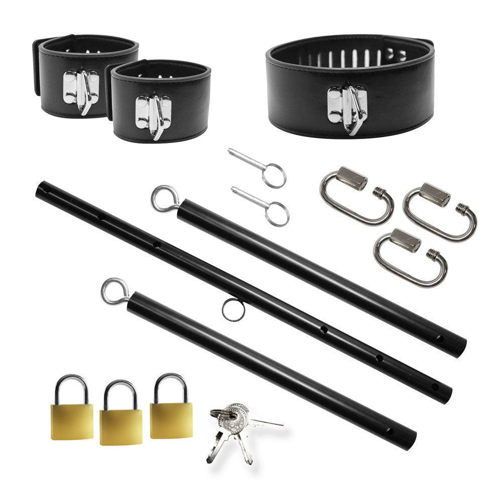 Master Series Dominion Bar – Adjustable Spreader Bar Restraint > Bondage Gear > Restraints Main image