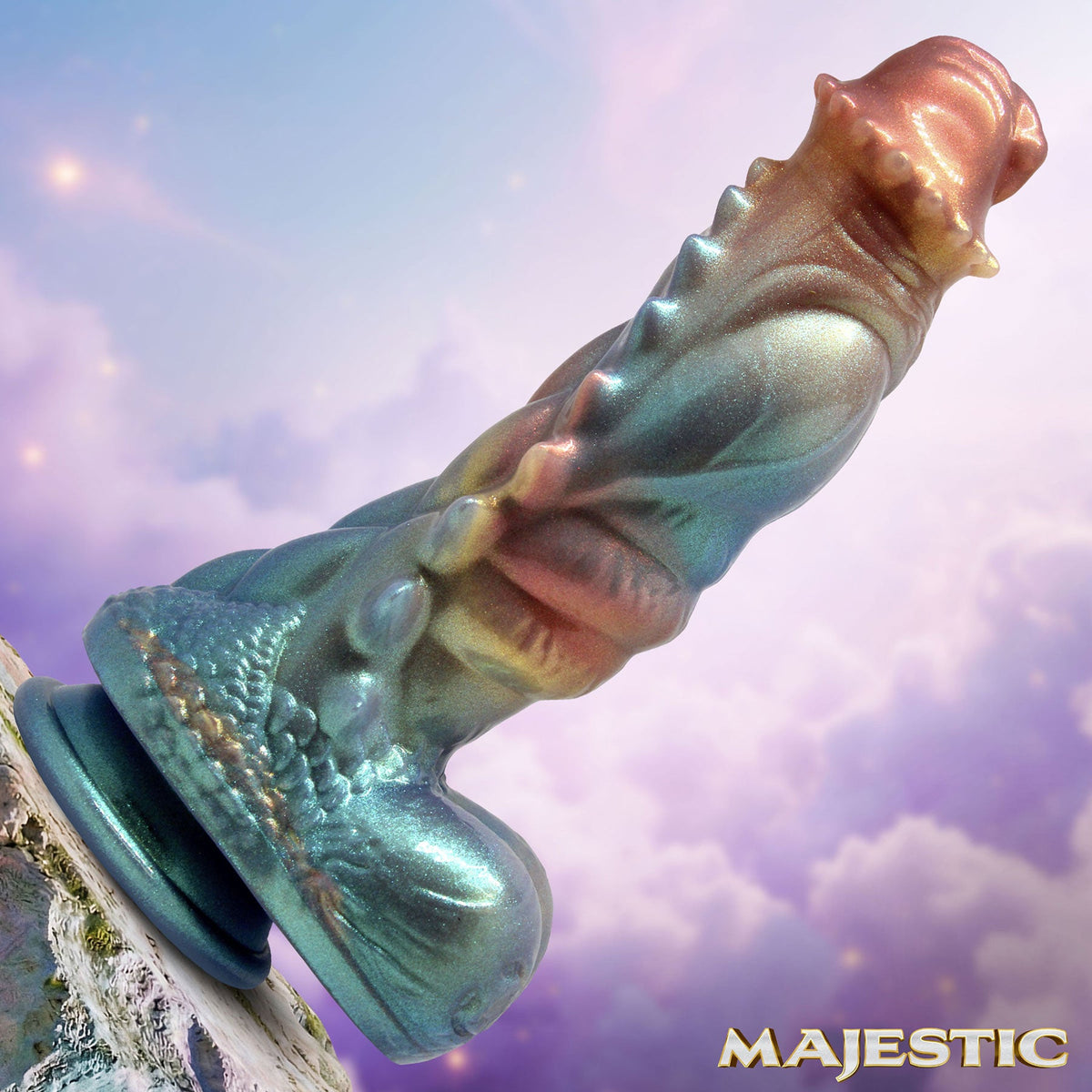 Seraphina Dragon – 6.6 Inch Diamond Scales Silicone Dildo > Dildos > Fantasy