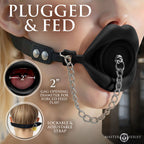 Master Series Plugged Silicone Feeding Gag > Bondage Gear > Gags and Bits