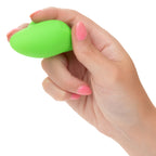Neon Vibes The Ecstasy Vibe Green Silicone Handheld Massager with 10 Functions and Rechargeable > Vibrators > Finger Vibrators