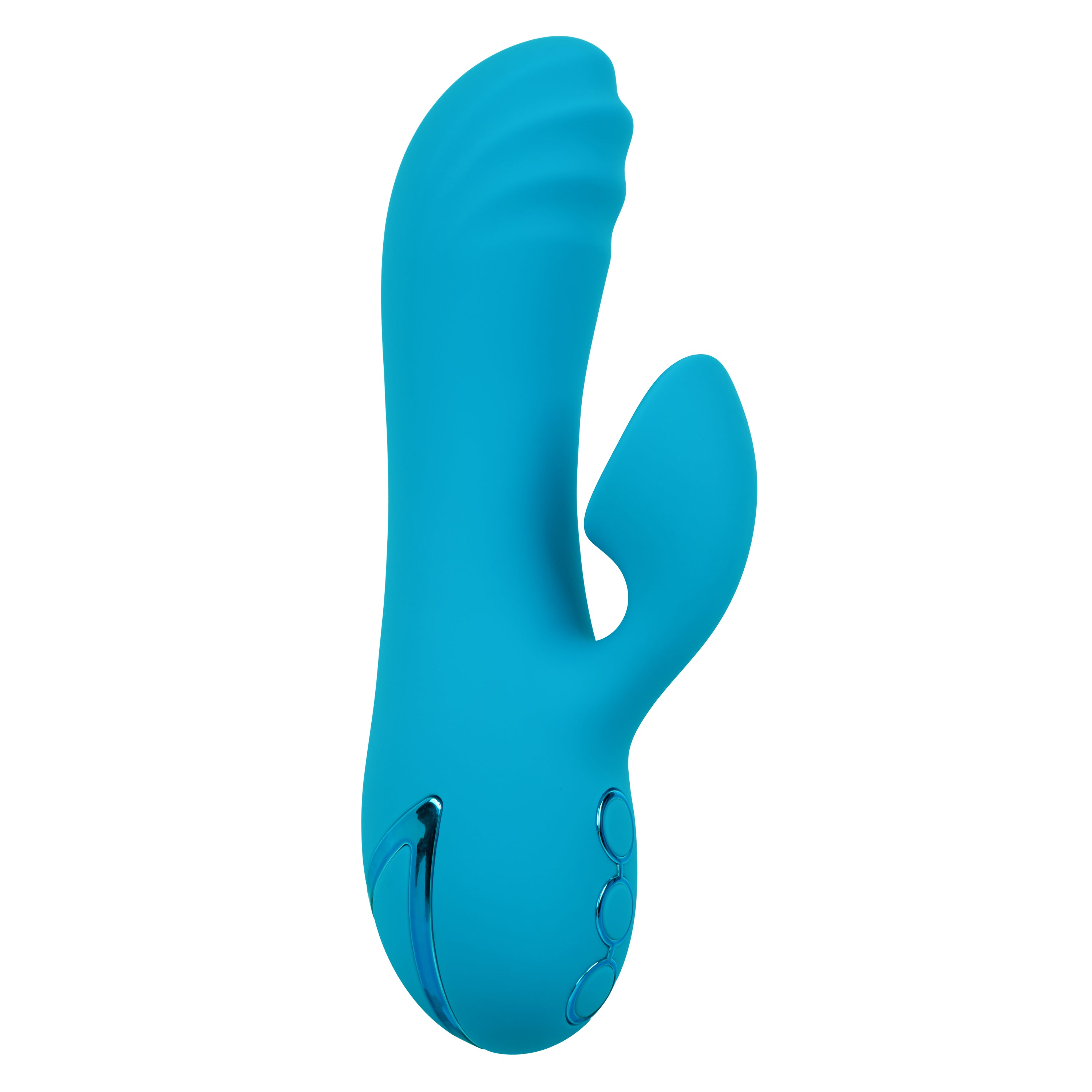 California Dreaming Sunset Beach Seducer (Blue) – Silicone Dual Stimulator with Multiple Functions > Vibrators > Ladies > Rabbit Main image