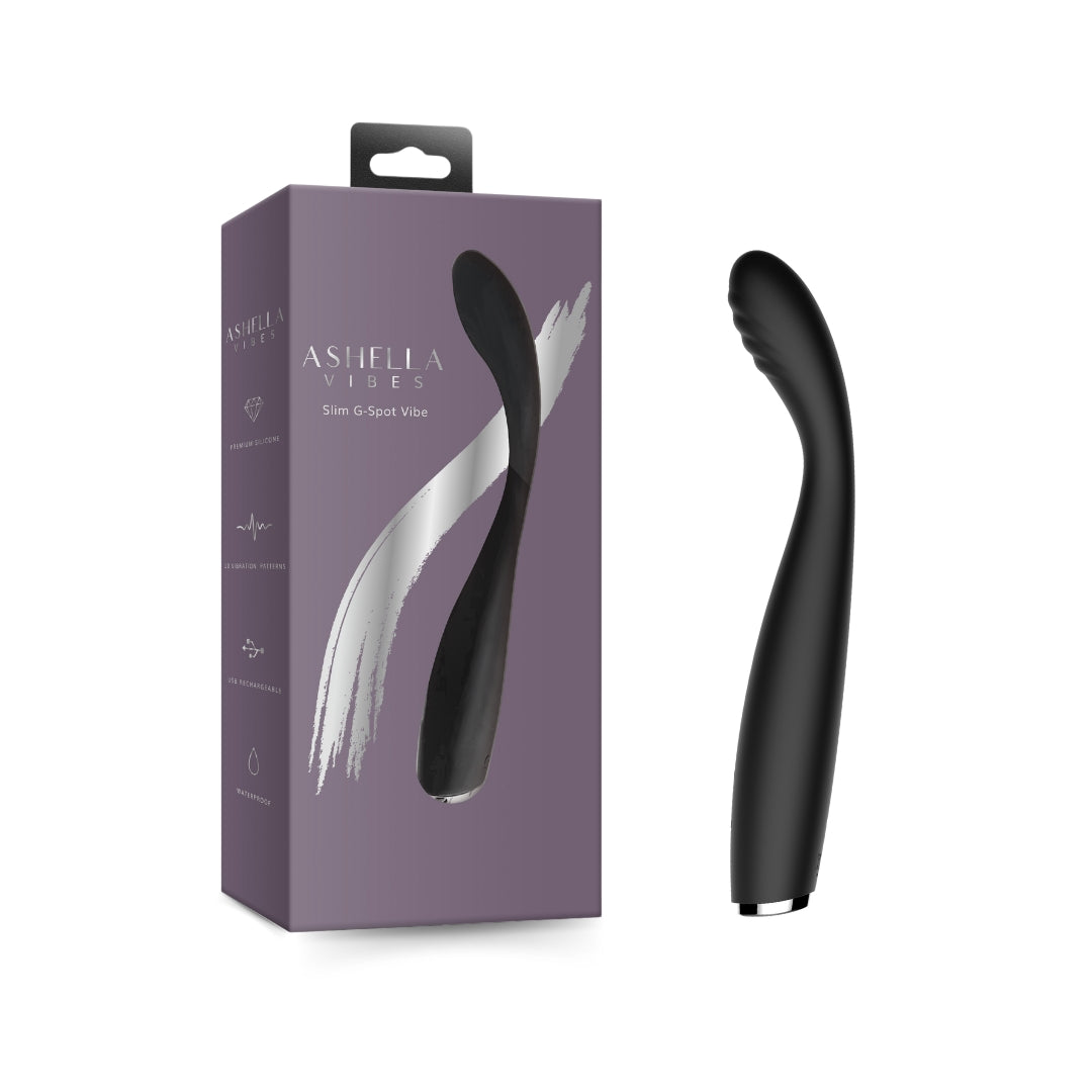 Ashella Vibes Slim (Purple) – Slim G-Spot Vibrator Default Title > Vibrators > G-Spot