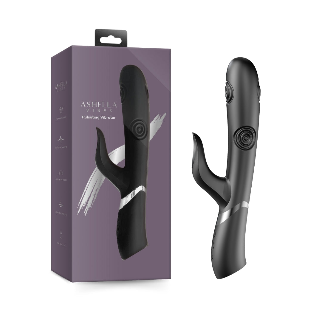 Ashella Vibes Pulsating Vibrator for Intense Pleasure and Stimulation Default Title VIBRATORS-RABBIT