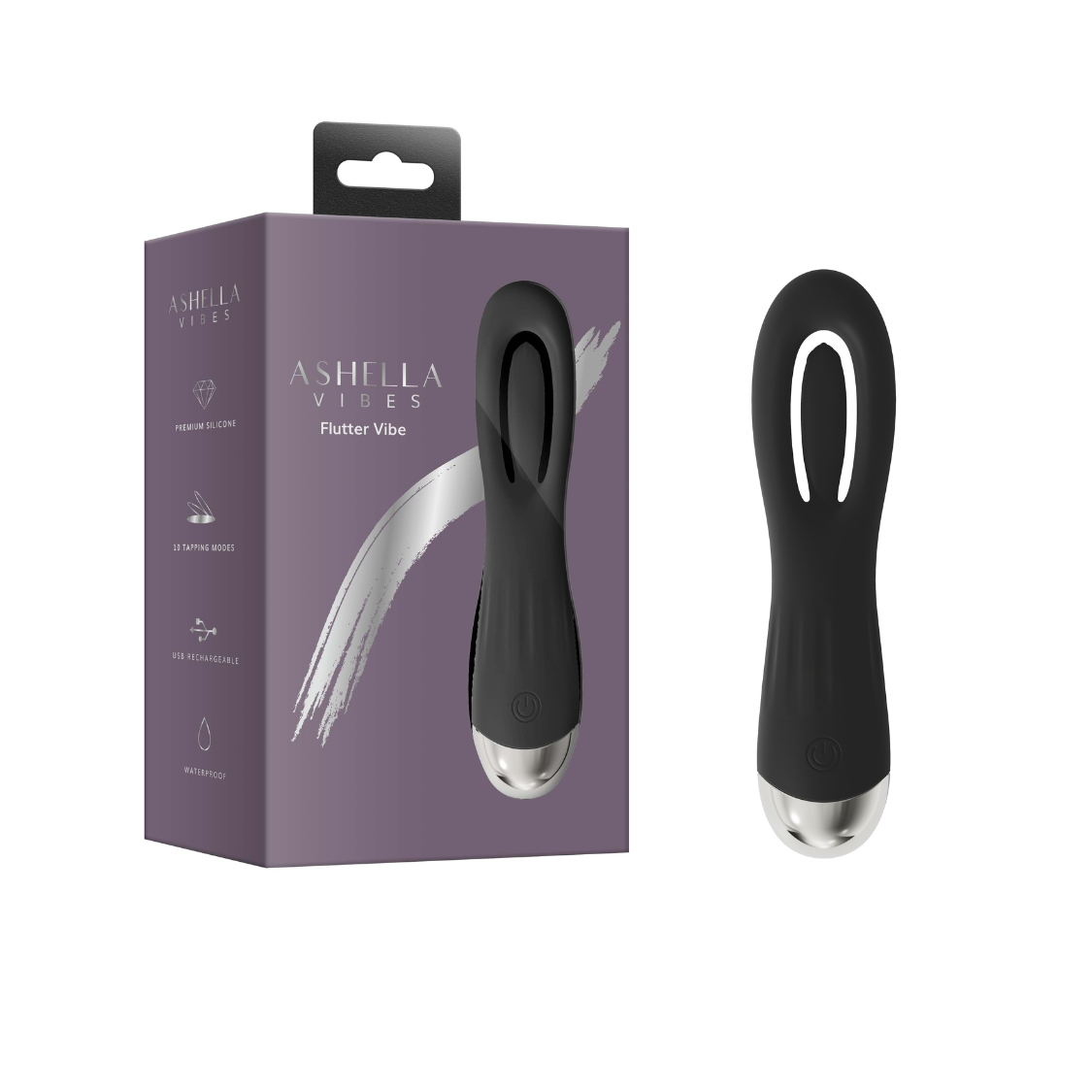 Ashella Vibes Flutter Vibe – Compact Petite Vibrator with 10 Modes Default Title > Vibrators > Mini Vibrators Main image