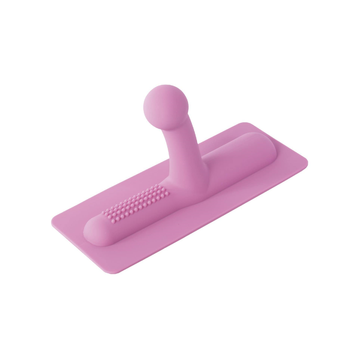 Motorbunny Loli Premium Silicone Attachment 4.5 Inch Shaft with 3.5 Inch Circumference Pink Default Title Vibrating Pads