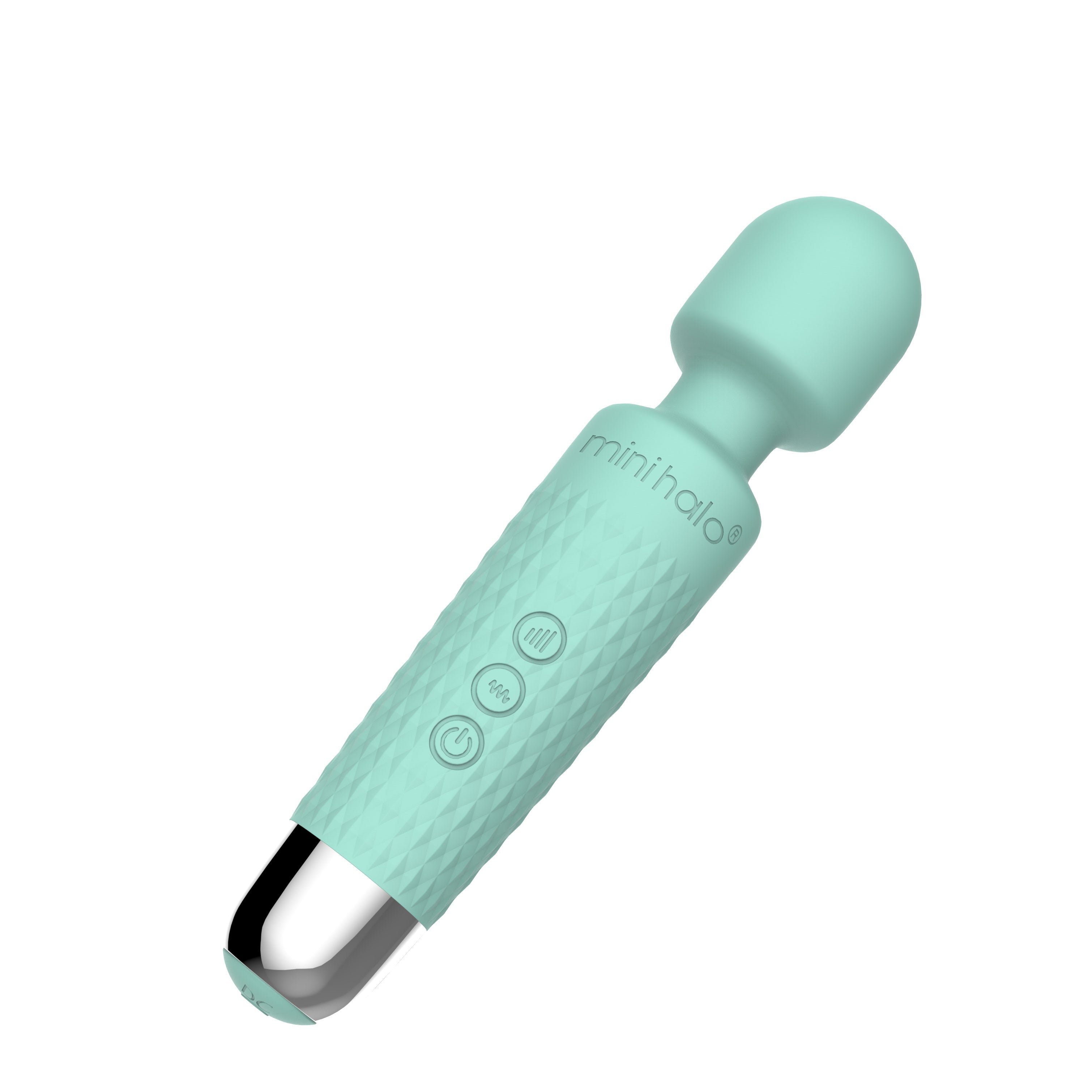 Shibari Mini Halo Wireless 20X Minty Green Massage Wand Electric Massager