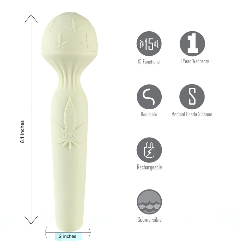 Maia Marlie 420 -  20.6 cm USB Rechargeable Massage Wand