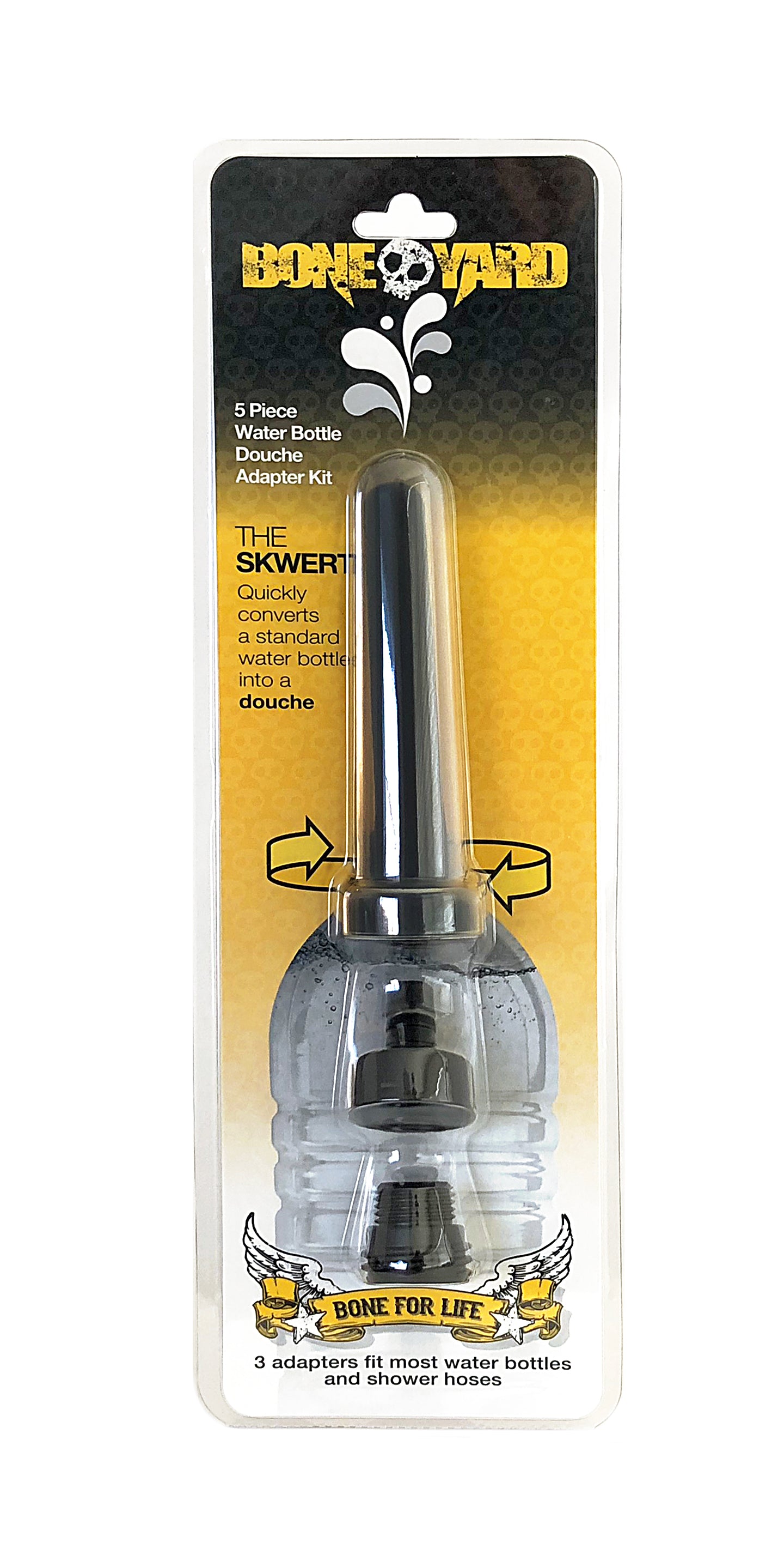 The Skwert 5 Piece Douche Kit Clamshell > Essentials > Douches