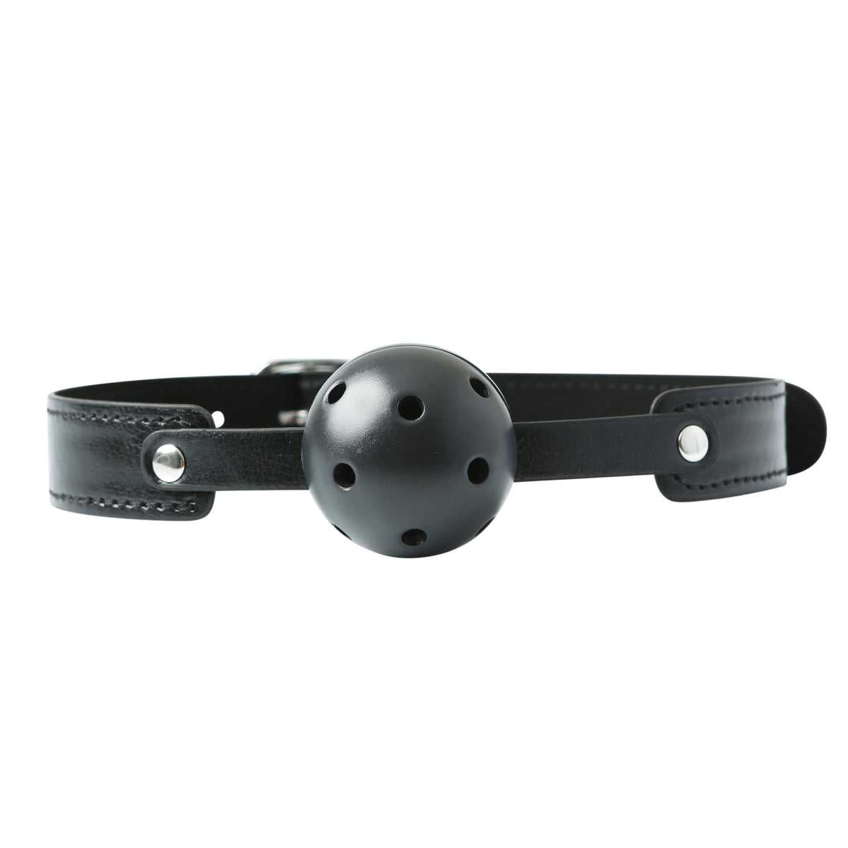 Sex & Mischief Breathable Ball Gag with 5 cm Diameter and Adjustable Strap Mouth Restraint > Bondage Gear > Gags and Bits