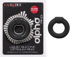 Alpha Liquid Silicone Optimum Ring Ultra Stretchy Black Size Medium > Cock Ring > Single