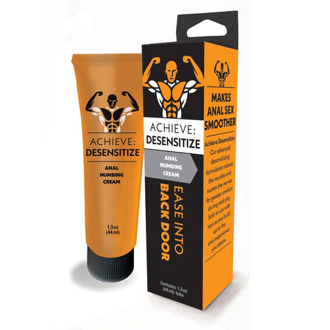 Achieve: Desensitize Cream 2oz for Enhanced Pleasure Default Title Anal Lubricant