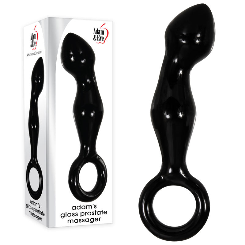 Adam & Eve Glass Prostate Massager 16.6 cm for Blissful Pleasure > Anal Range > Prostate Plugs