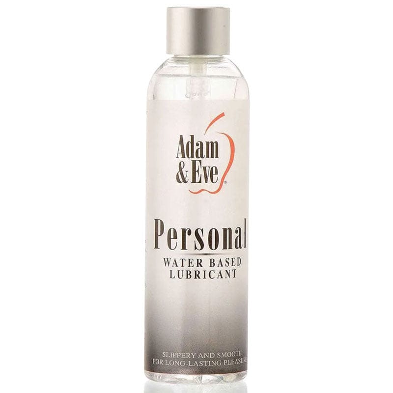Adam & Eve Personal Water-Based Lubricant 8 Oz – Silky Smooth Personal Lubricant Water Based Lube