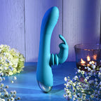 Adam & Eve Shimmy & Shake Velvet Rabbit Vibrator 55 Characters > Vibrators > Ladies > Rabbit