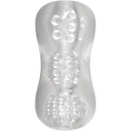 Adam & Eve Triple Chamber Ball Drainer Stroking Toy > Sex Toys For Men > Masturbators > Manual