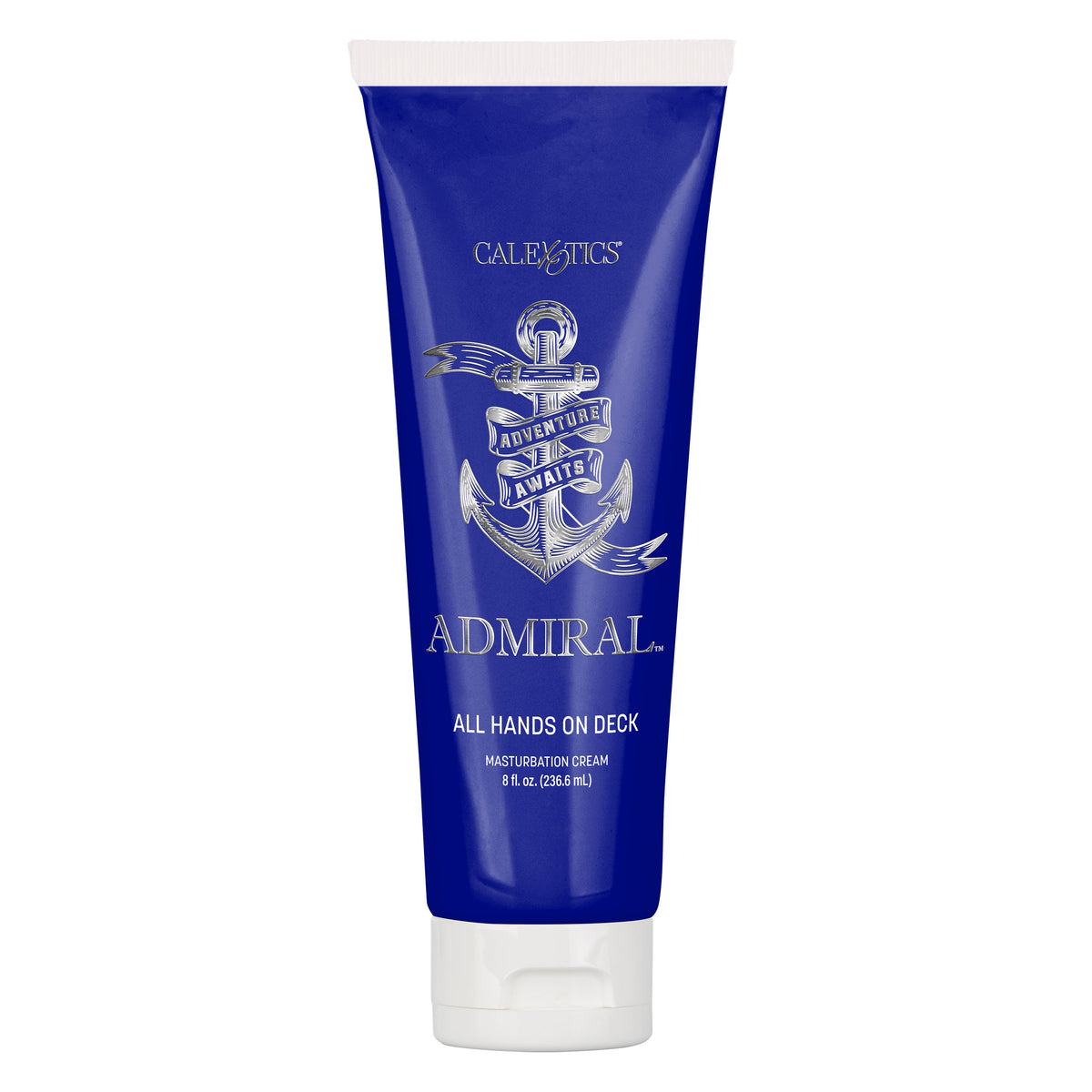 Admiral All Hands on Deck Masturbation Cream Tube 8 fl oz Blue > Lube > Masturbation Cream