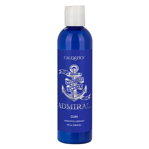 Admiral Cum Unscented Lubricant Water-Based Formula 8 Fl Oz Speciality Lubricants