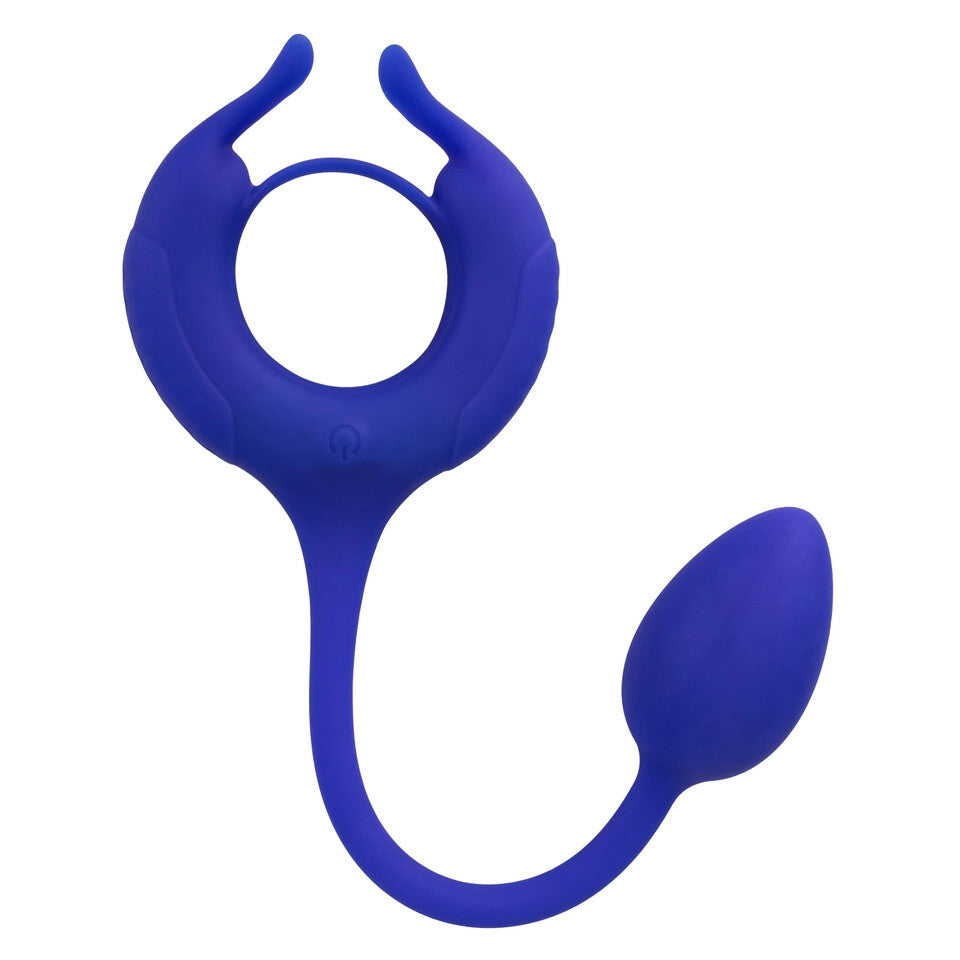 Admiral Weighted Cock Ring and Egg – Silicone Vibrating Cock Ring and Egg Set > Anal Range > Prostate Plugs