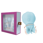 Adrien Lastic Caress Blue Rotating Massager with 5 Interchangeable Heads > Vibrators > Standard Vibrators