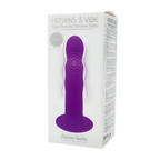 Adrien Lastic Hitsens 3 Purple 7 Inch Motorized Dual Density Silicone Dildo > Vibrators > Realistic Vibrators